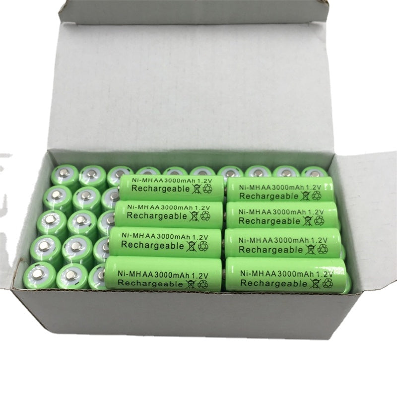 4/8/12/16pcs, New 1.2V 3000mAh Ni MH AA Rechargeable Battery