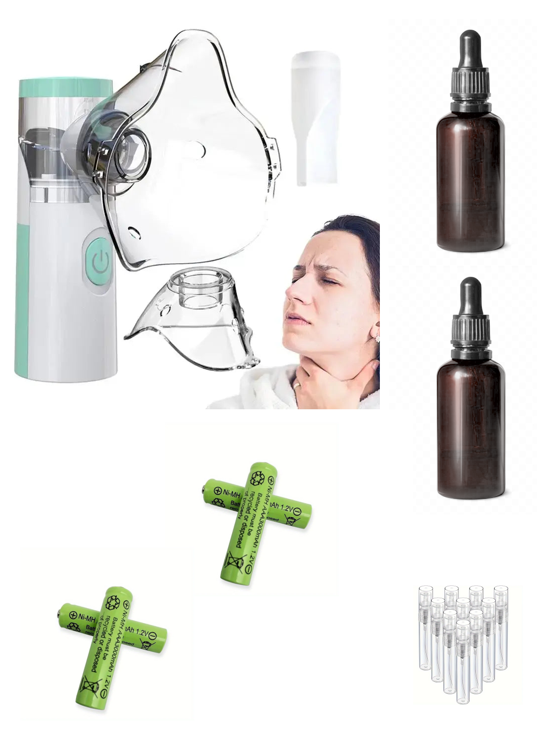 Voxalizer Kit with Batteries, Bottles, Free Shipping Bundle